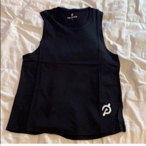 NWT peloton black tanktop with logo